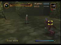 une photo d'Ã©cran de Castlevania - Legacy of Darkness sur Nintendo 64